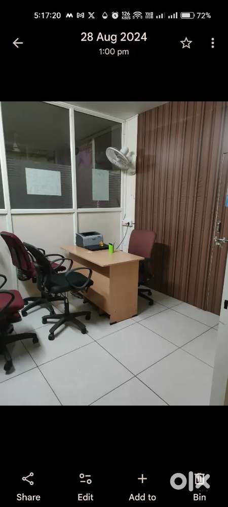 Fully furnished Co working space