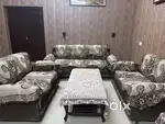 Seven seater sofa with center table