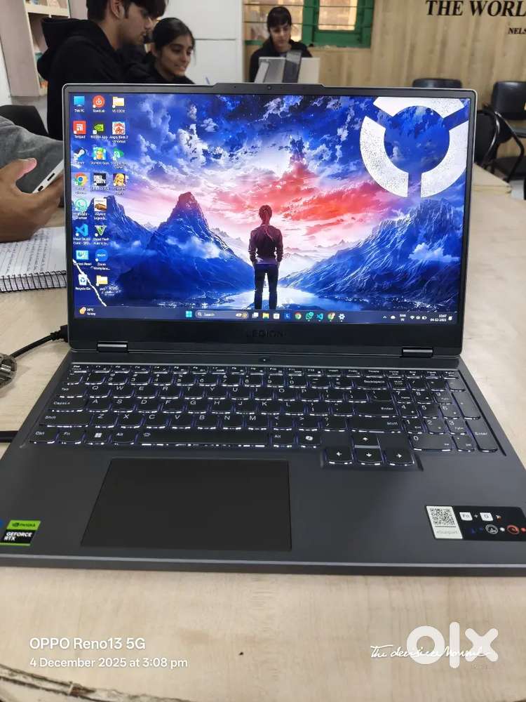 Lenovo legion 5 , i7 13 gen hx processor, rtx 4060. 8gb.