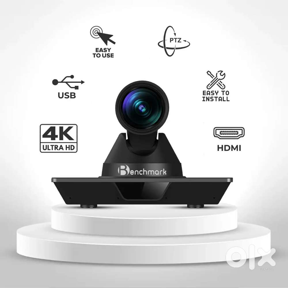 Benchmark 4K PTZ Camera for Live Class Like new condition– For Sale