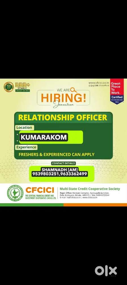 Relationship officer