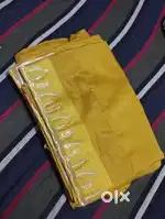 Party wear saree with diamond work& readymade blouse