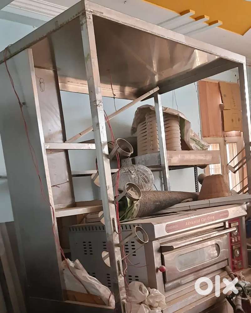 SS COUNTER FOR PIZZA , BURGUR,  CHAT