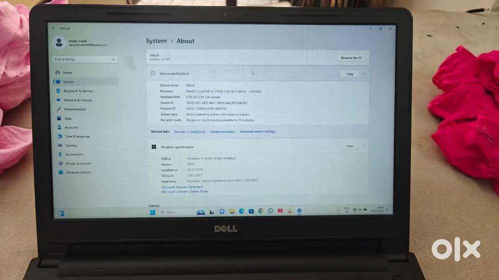 Dell i3 7th generation