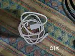 Laptop charger and samsung type c to c cable