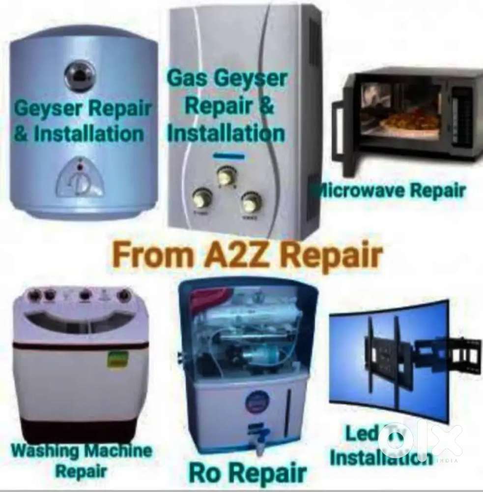 Ac washing machine geyser repair