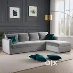 L shape sofa set for living room direct from factory at wholesale rate