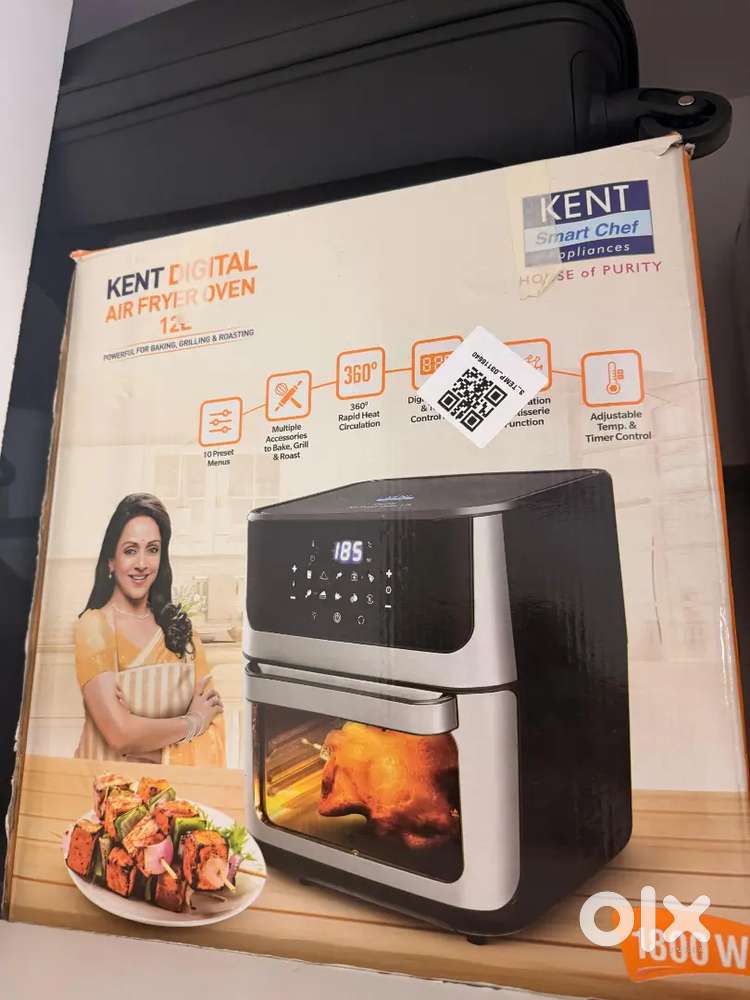 Kent Digital Air Fryer Oven 12L - Brand New