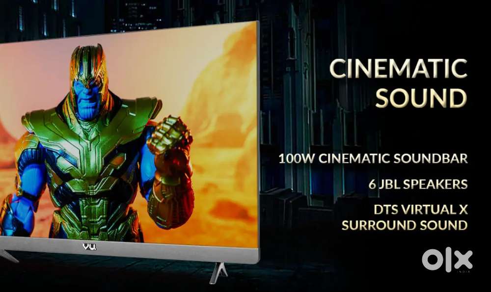 Vu 55 inch 4k google tv