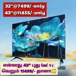 Imported sony new 43_ inch smart led tv @11344