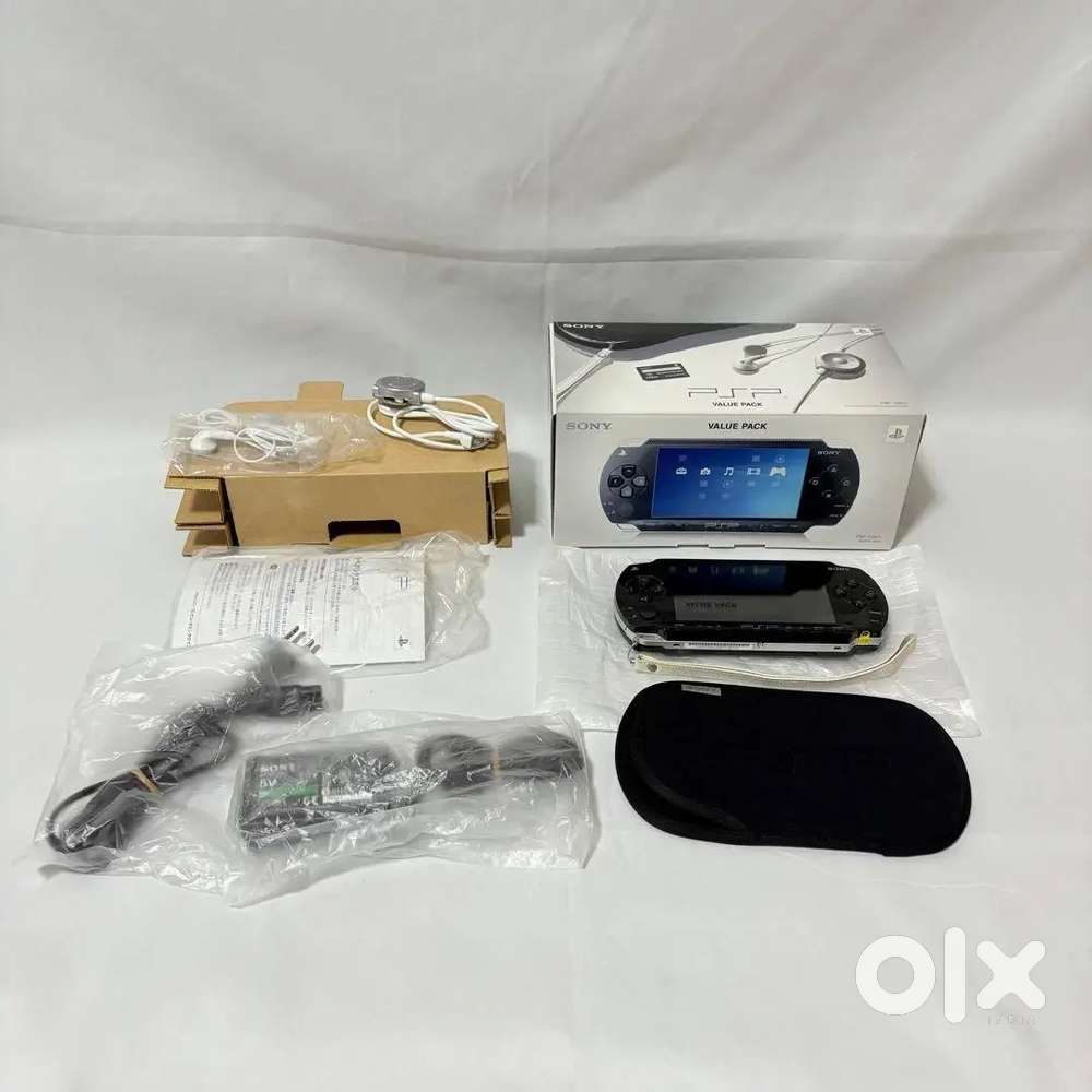 Sony PlayStation Portable PSP-1000 Black Console