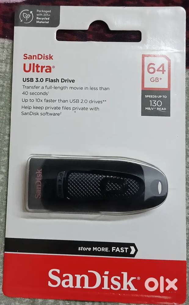 SanDisk Ultra Pendrive 3.0 Flash Drive