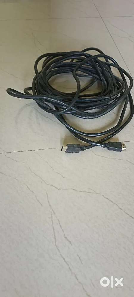 HDMI to HDMI cable very large size used for sale