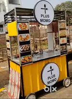 Brand new colourfull Food display cart manufacturer