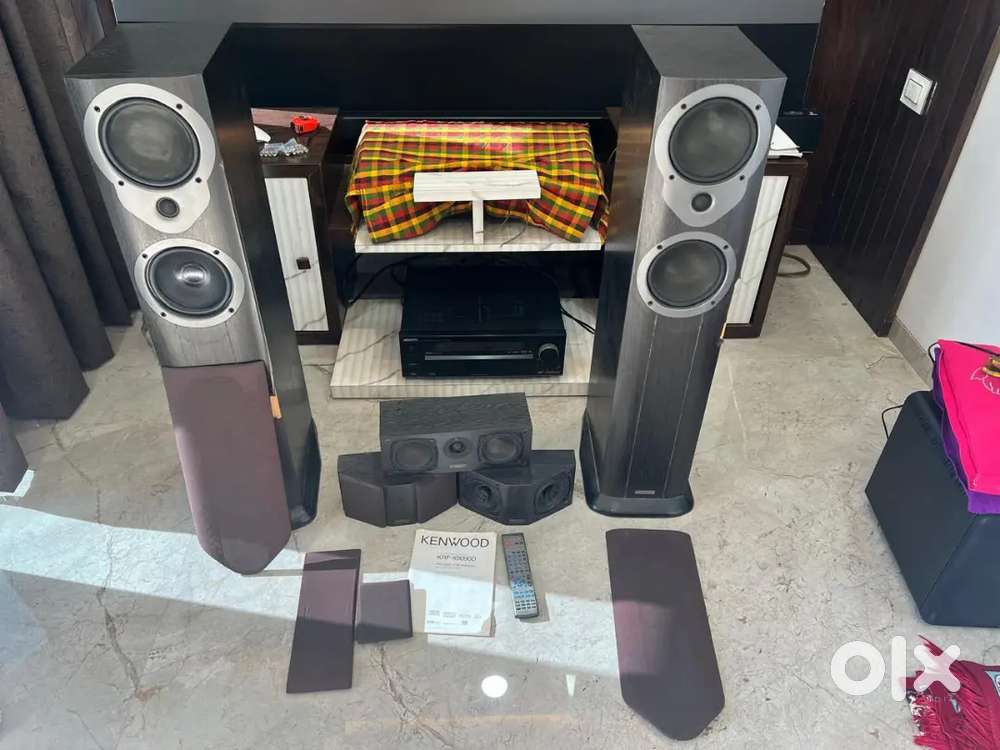 5.0 home theater system ( Brand Mission-UK based) With 7.1 channel AVR