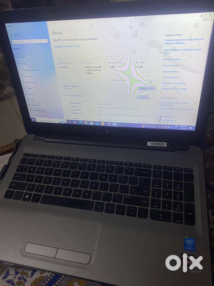 Urgent sell HP Laptop