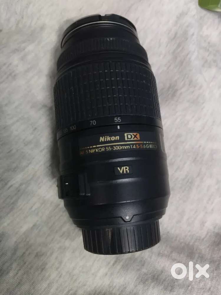 Nikon D5600 with 3 lens