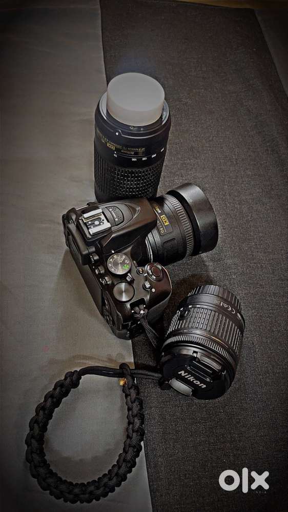 Nikon D5600 DSLR camara and lens