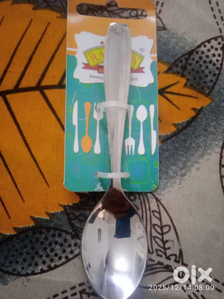 Ramson stainless steel brand dessert spoon