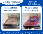 Sleep Steel Frames - Steel Cot Bed Mattresses Sales New