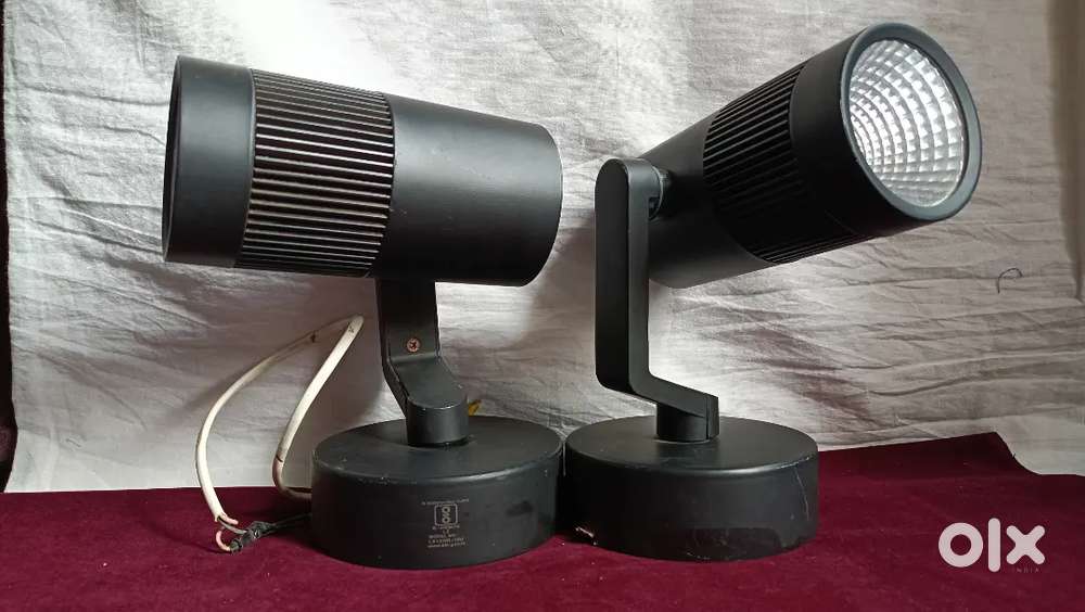 2 black LED Spotlights- 2019model - still in excellant condition.