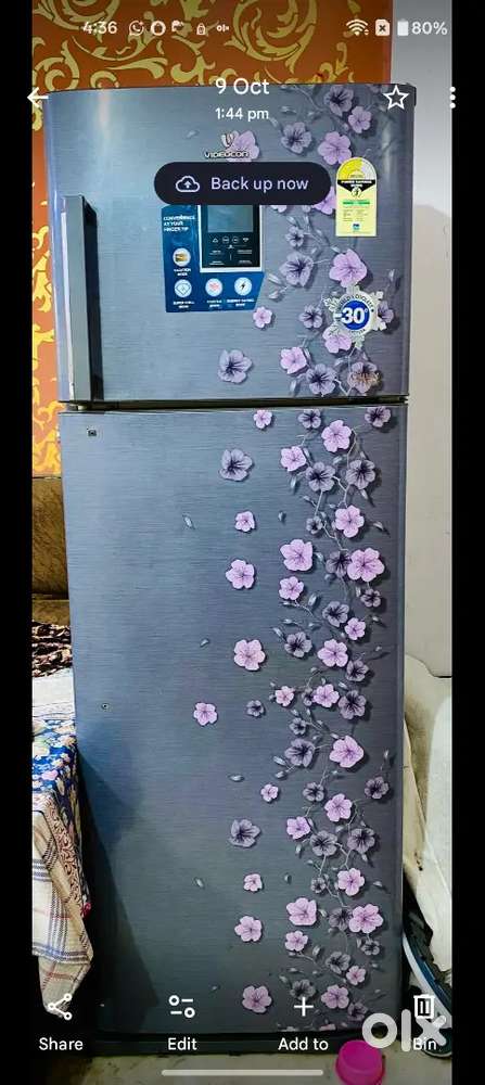 Videocon fridge 330 Lt