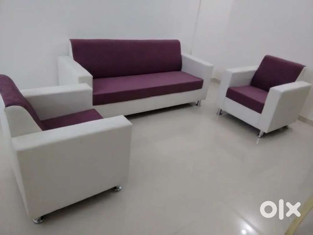Sofa 3+1+1 with pillow sofa 3seater 1seater +1seater sofa set brand