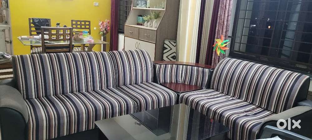L shaped 5 seater sofa set