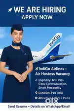 Indigo Airlines Vacancy