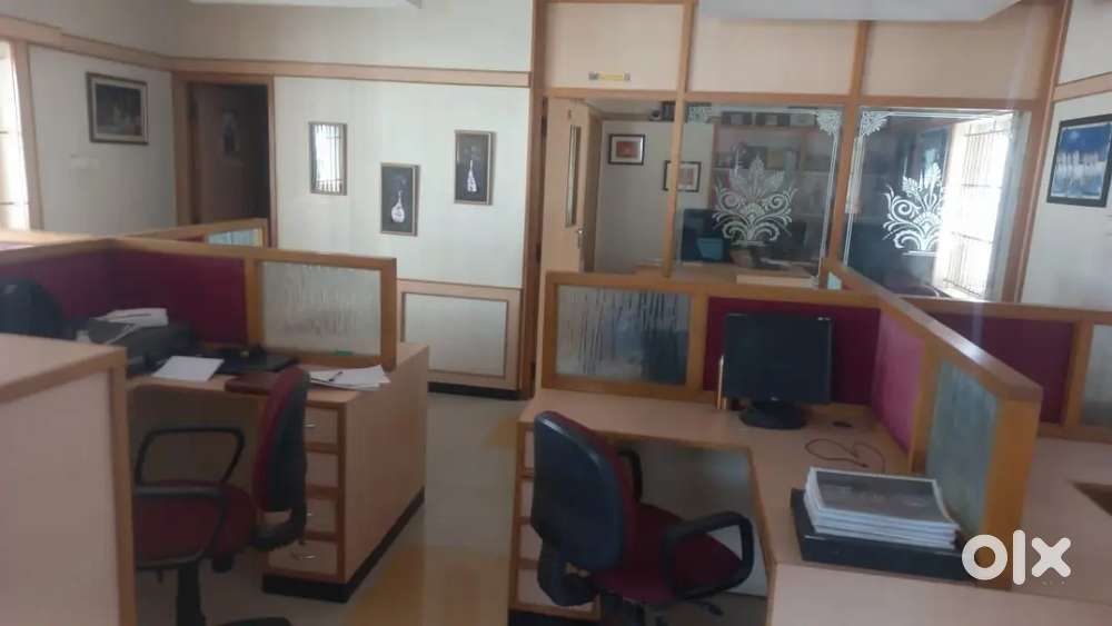 MD room, conference hall and internal room and chairs and table