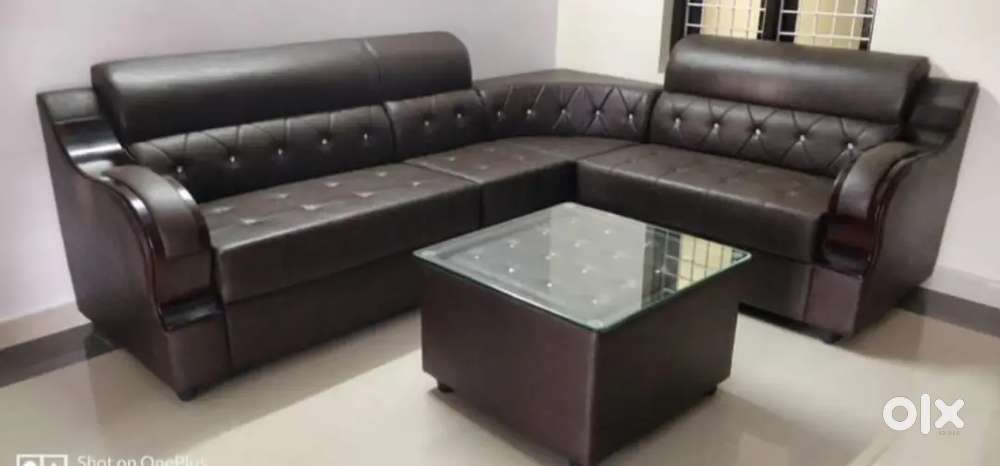 L shape chain handle sofa with affordable price in Starf Furniture