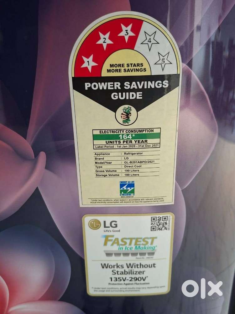 LG Single door refrigerator