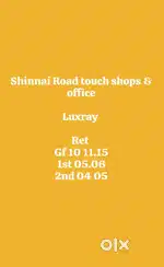 Brand new shops & office Luxray road touch kutch 1st time best project
