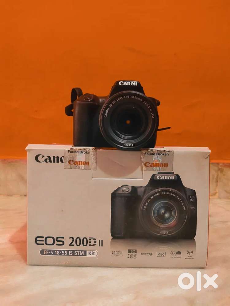 Canon 200D MarkII DSLR 4KVideo UrgentSell