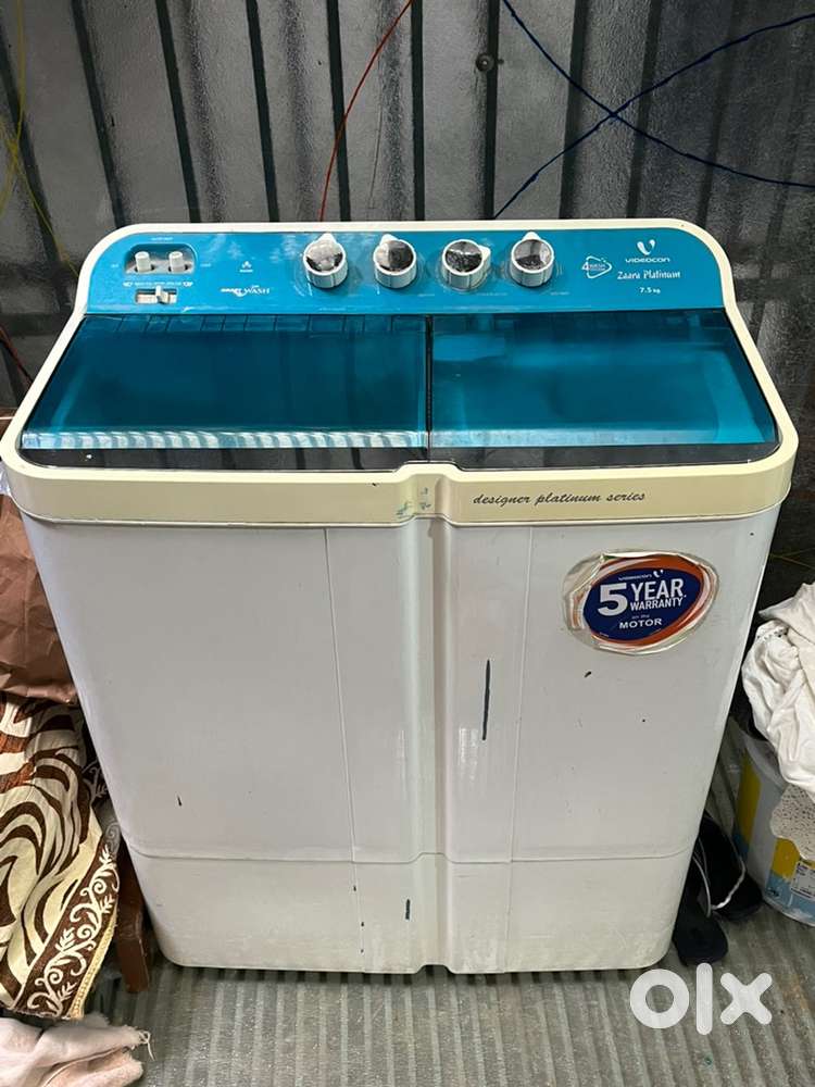 Videocon 7.5 kg Semi Automatic Washing Machine – Good Condition