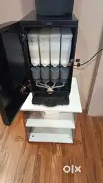 Vending machine 4 lane compartment.