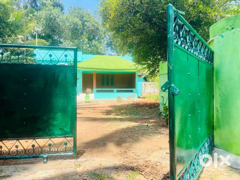 Single-storey independent house with fencing for rent