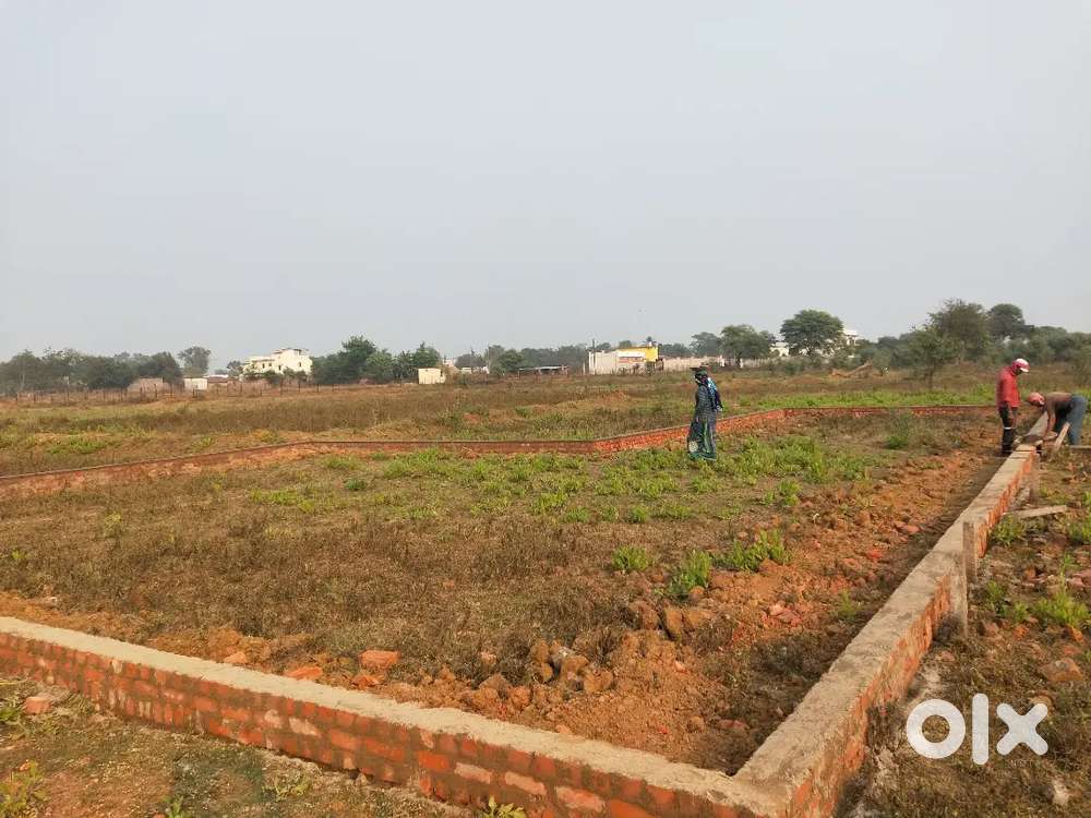 Urgent sale of diverted plot, ready for construction