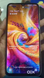 Galaxy a23 glass broken 83%battery health 6 ram 128 internal