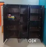 wooden wardrobe