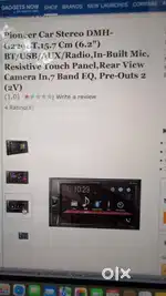 Pioneer Car Stereo DMH g229BT music audio system