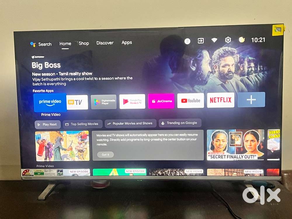 Toshiba 108 cm (43 inches)  Full HD Smart Android LED TV