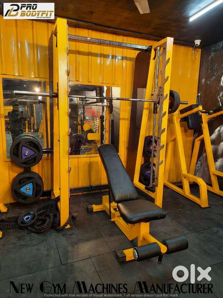 Get heavy duty gym equipment with imported look and heavy duty.