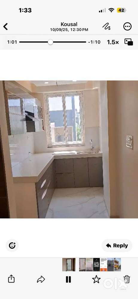 3bhk fully furniesd flat