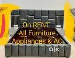 Furniture Appliances on RENT lowest price guarantee hai hamari