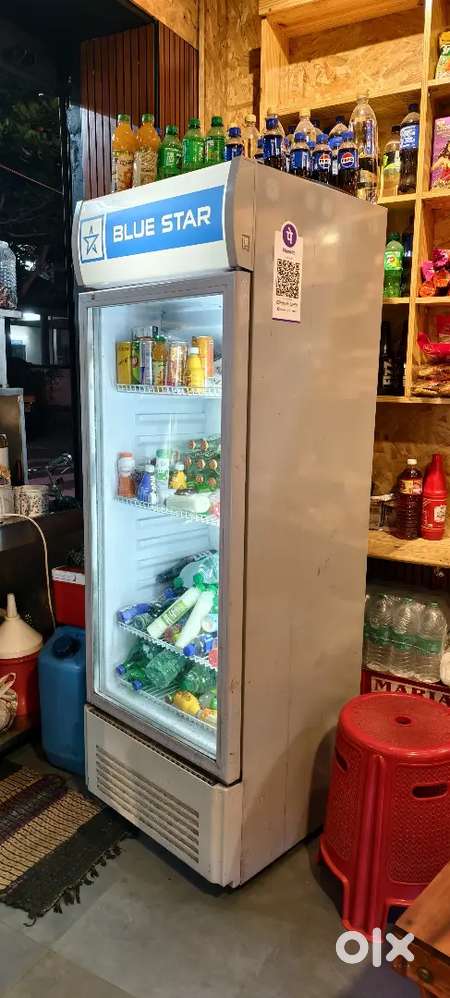 Vici coller 300 Ltr blue star brand good quality machine