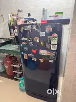 Fridge, washing machine,Bed with mattress, wardrobe, sofa cum bed
