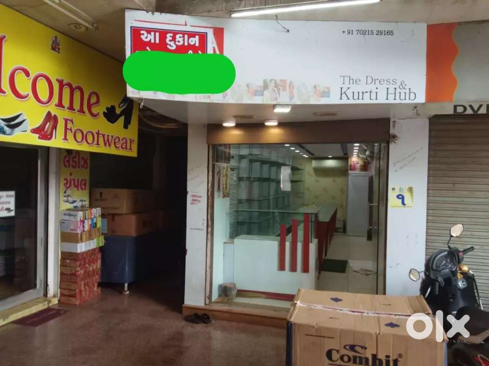 GROUND FLOOR SHOP FOR RENT AT YAGNIK ROAD