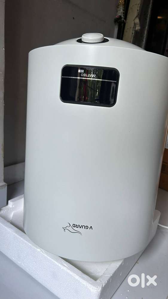 V-Guard Matteo DG 25L Geyser  Brand New  LED Display  Full Warrant