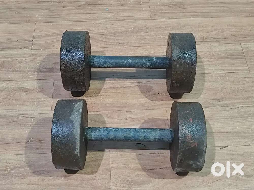 Dumbbell's pairs workout at home